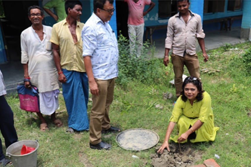 TREE PLANTATION PROGRAMME AT DURBACHATI, SUNDARBANS, WEST BENGAL