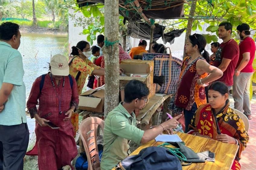 FREE HEALTH CAMP WITH FREE MEDICINES&nbsp;AT BALI ISLAND, SUNDARBAN